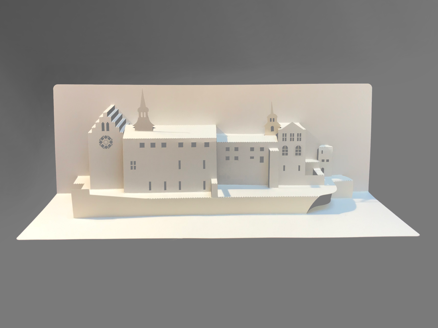 Akershus Festning papir-modell